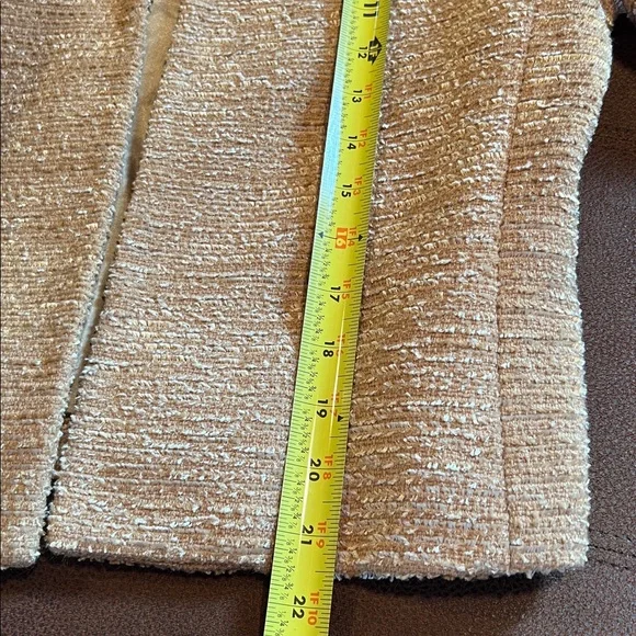 Josephine Chaus Gold Textured Wool Jacket - Picture 8 of 16